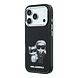 Karl Lagerfeld Karl Lagerfeld iPhone 18 Pro Back-Cover hul - HC Magsafe IML KC Bodies Sketch Print - Schwarz