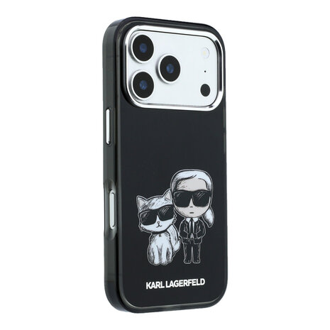 Karl Lagerfeld Karl Lagerfeld iPhone 18 Pro Backcover hoesje - HC Magsafe IML KC Bodies Sketch Print - Zwart Karl Lagerfeld Karl Lagerfeld iPhone 18 Pro Backcover hoesje - HC Magsafe IML KC Bodies Sketch Print - Zwart