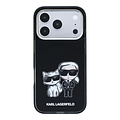 Karl Lagerfeld Karl Lagerfeld iPhone 18 Pro/iPhone 17 Pro Hartschalenhülle MagSafe IML KC Bodies Skizzenmotiv - Schwarz