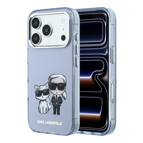 Karl Lagerfeld Karl Lagerfeld iPhone 18 Pro Back-Cover hul - HC Magsafe IML KC Bodies Sketch Print - Hellblau Karl Lagerfeld Karl Lagerfeld iPhone 18 Pro Back-Cover hul - HC Magsafe IML KC Bodies Sketch Print - Hellblau