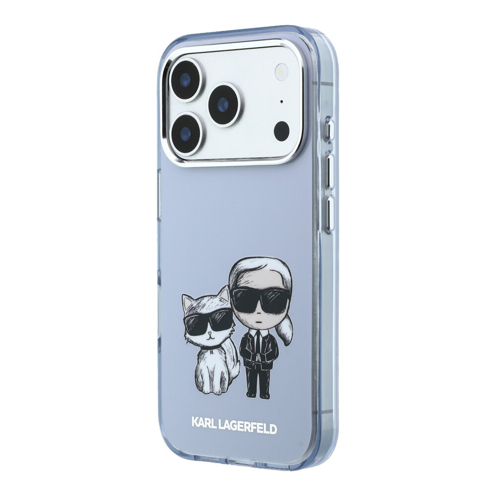 Karl Lagerfeld Karl Lagerfeld iPhone 18 Pro Back-Cover hul - HC Magsafe IML KC Bodies Sketch Print - Hellblau Karl Lagerfeld Karl Lagerfeld iPhone 18 Pro Back-Cover hul - HC Magsafe IML KC Bodies Sketch Print - Hellblau