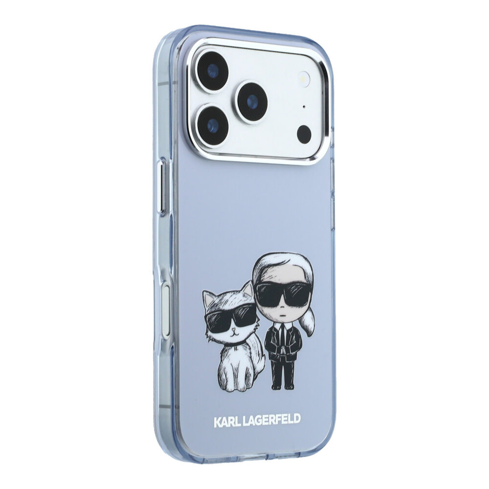 Karl Lagerfeld Karl Lagerfeld iPhone 18 Pro Back-Cover hul - HC Magsafe IML KC Bodies Sketch Print - Hellblau Karl Lagerfeld Karl Lagerfeld iPhone 18 Pro Back-Cover hul - HC Magsafe IML KC Bodies Sketch Print - Hellblau