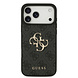 Guess Guess iPhone 18 Pro Max Back cover case - HC 4G PU Big Logo - Black Guess Guess iPhone 18 Pro Max Back cover case - HC 4G PU Big Logo - Black