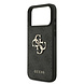 Guess Guess iPhone 18 Pro Max Back cover case - HC 4G PU Big Logo - Black Guess Guess iPhone 18 Pro Max Back cover case - HC 4G PU Big Logo - Black