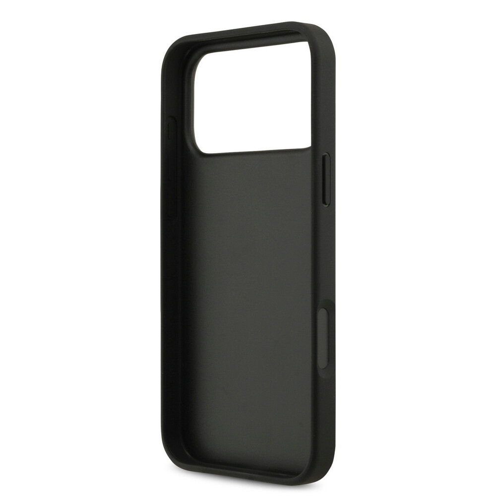 Guess Guess iPhone 18 Pro Max Back-Cover hul - HC 4G PU Big Logo - Schwarz Guess Guess iPhone 18 Pro Max Back-Cover hul - HC 4G PU Big Logo - Schwarz