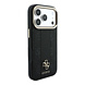 Guess Guess iPhone 18 Pro Max Back-Cover hul - HC Magsafe PU Stripe HS Peony 4G Logo - Schwarz Guess Guess iPhone 18 Pro Max Back-Cover hul - HC Magsafe PU Stripe HS Peony 4G Logo - Schwarz
