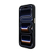 Guess Guess iPhone 18 Pro Max Back cover case - HC Magsafe PU Stripe HS Peony 4G Logo - Black Guess Guess iPhone 18 Pro Max Back cover case - HC Magsafe PU Stripe HS Peony 4G Logo - Black