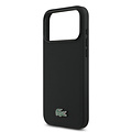 Lacoste Lacoste iPhone 18 Pro Max/iPhone 17 Pro Max Hartschalenhülle MagSafe PVC Petit Piqué Lackiertes Logo - Schwarz