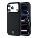 Mercedes-Benz Mercedes-Benz iPhone 18 Pro Back-Cover hul - HC Magsafe PU Leather Semi Wrap Wood Effect - Schwarz Mercedes-Benz Mercedes-Benz iPhone 18 Pro Back-Cover hul - HC Magsafe PU Leather Semi Wrap Wood Effect - Schwarz