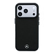 Mercedes-Benz Mercedes-Benz iPhone 18 Pro Back-Cover hul - HC Magsafe PU Leather Semi Wrap Wood Effect - Schwarz Mercedes-Benz Mercedes-Benz iPhone 18 Pro Back-Cover hul - HC Magsafe PU Leather Semi Wrap Wood Effect - Schwarz