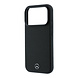 Mercedes-Benz Mercedes-Benz iPhone 18 Pro Back-Cover hul - HC Magsafe PU Leather Semi Wrap Wood Effect - Schwarz Mercedes-Benz Mercedes-Benz iPhone 18 Pro Back-Cover hul - HC Magsafe PU Leather Semi Wrap Wood Effect - Schwarz