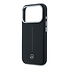 Mercedes-Benz Mercedes-Benz iPhone 18 Pro Max Back-Cover hul - HC Magsafe PU Leather Semi Wrap With Iconic Line - Schwarz Mercedes-Benz Mercedes-Benz iPhone 18 Pro Max Back-Cover hul - HC Magsafe PU Leather Semi Wrap With Iconic Line - Schwarz