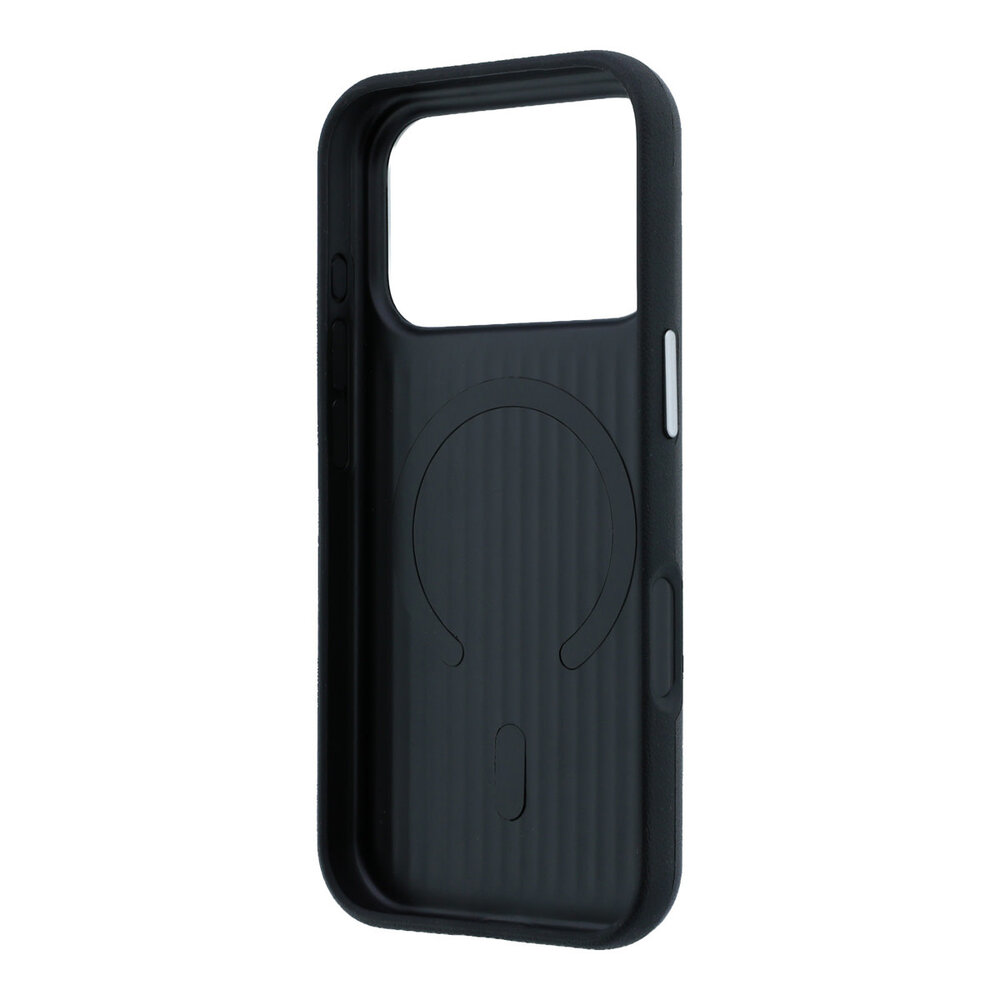 Mercedes-Benz Mercedes-Benz iPhone 18 Pro Max Back-Cover hul - HC Magsafe PU Leather Semi Wrap With Iconic Line - Schwarz Mercedes-Benz Mercedes-Benz iPhone 18 Pro Max Back-Cover hul - HC Magsafe PU Leather Semi Wrap With Iconic Line - Schwarz