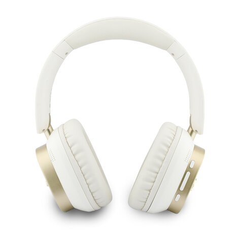 Guess Guess Headphones - BT Headphones Enc Rectangle Metal Script - White
