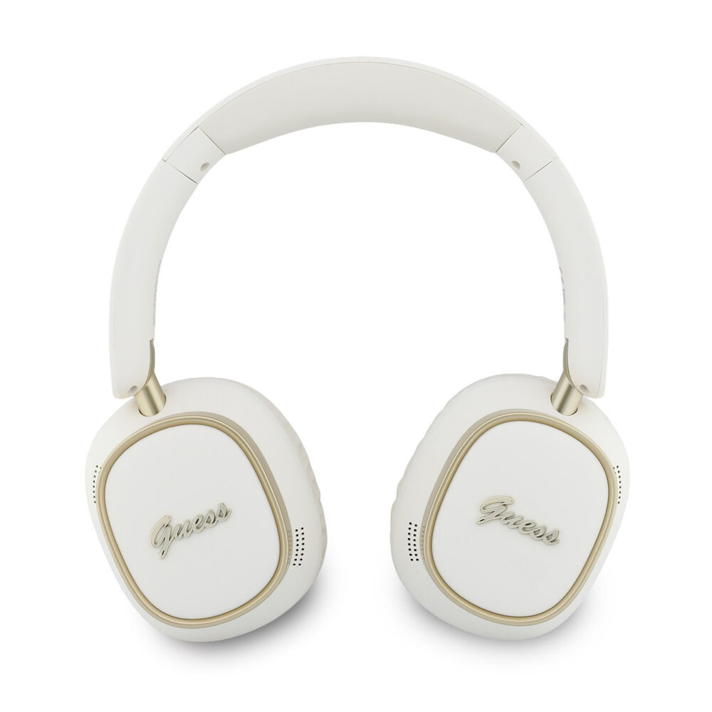 Guess Guess Headphones - BT Headphones Enc Rectangle Metal Script - White