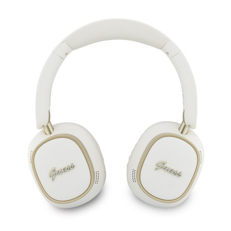 Guess Guess Headphones - BT Headphones Enc Rectangle Metal Script - White