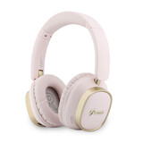 Guess Guess Headphones - BT Headphones Enc Rectangle Metal Script - Pink Guess Guess Headphones - BT Headphones Enc Rectangle Metal Script - Pink