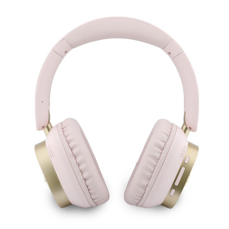 Guess Guess Headphones - BT Headphones Enc Rectangle Metal Script - Pink