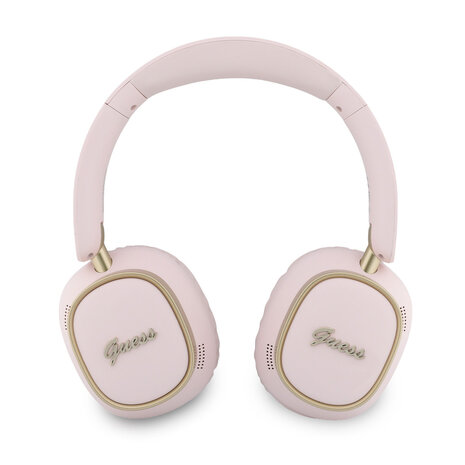 Guess Guess Headphones - BT Headphones Enc Rectangle Metal Script - Pink
