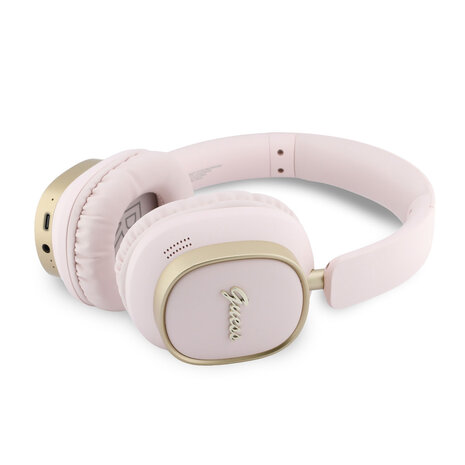 Guess Guess Écouteurs - BT Headphones Enc Rectangle Metal Script - Rose Guess Guess Écouteurs - BT Headphones Enc Rectangle Metal Script - Rose