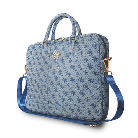 Guess Guess Laptop bag - Computer Bag PU 4G Big Logo Blue 15 Inch - Blue Guess Guess Laptop bag - Computer Bag PU 4G Big Logo Blue 15 Inch - Blue