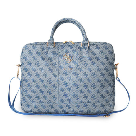 Guess Guess Laptop bag - Computer Bag PU 4G Big Logo Blue 15 Inch - Blue Guess Guess Laptop bag - Computer Bag PU 4G Big Logo Blue 15 Inch - Blue