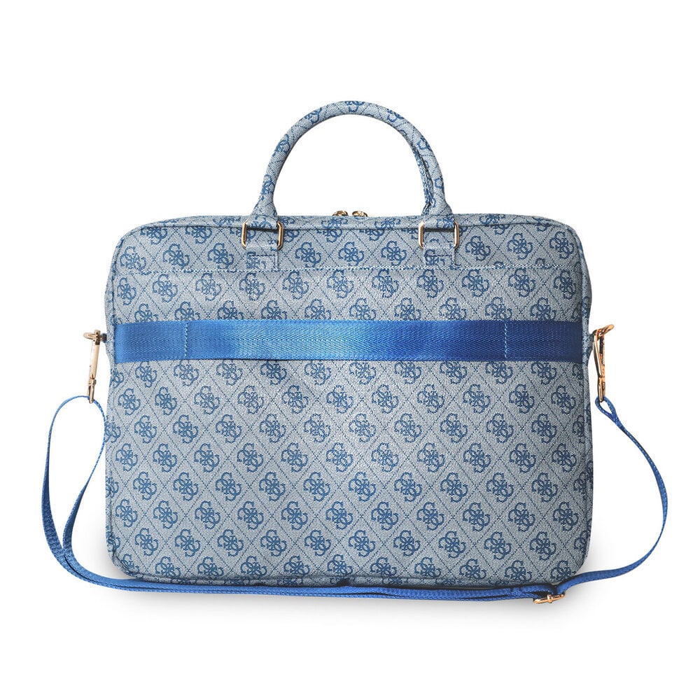 Guess Guess Sac pour ordinateur portable - Computer Bag PU 4G Big Logo Blue 15 Inch - Bleu