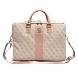 Guess Guess Sac pour ordinateur portable - Computer Bag 4G PU Round 4G & Classic Logos Stripe Pink 16 Inch - Rose Guess Guess Sac pour ordinateur portable - Computer Bag 4G PU Round 4G & Classic Logos Stripe Pink 16 Inch - Rose