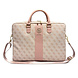 Guess Guess Laptop bag - Computer Bag 4G PU Round 4G & Classic Logos Stripe Pink 16 Inch - Pink