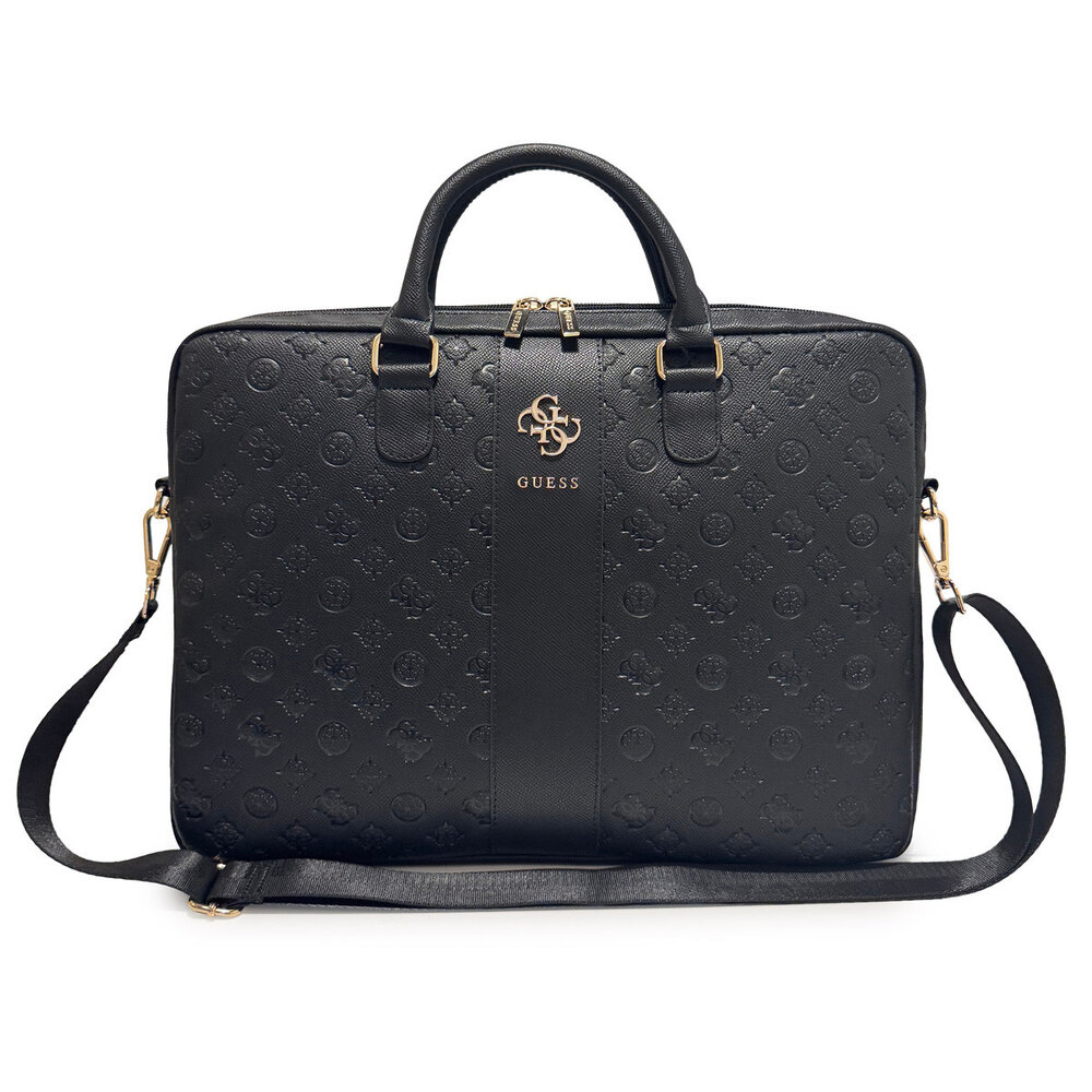 Guess Guess Sac pour ordinateur portable - Computer Bag Peony PU 4G & Classic Logos Stripe 16 Inch - Noir Guess Guess Sac pour ordinateur portable - Computer Bag Peony PU 4G & Classic Logos Stripe 16 Inch - Noir
