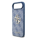 Guess Guess iPhone 17 Air Back cover case - HC 4G PU With Strap 4G Classic Logo Air - Blue Guess Guess iPhone 17 Air Back cover case - HC 4G PU With Strap 4G Classic Logo Air - Blue