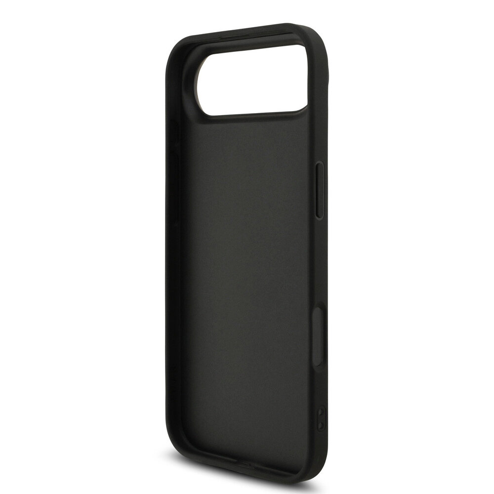 Guess Guess iPhone 17 Air Backcover hoesje - HC 4G PU With Strap 4G Classic Logo Air - Zwart