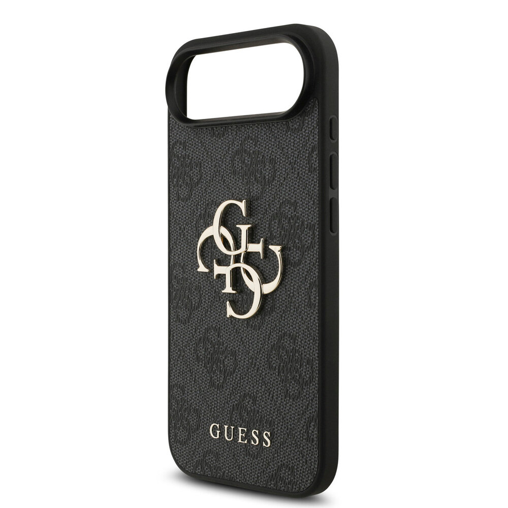 Guess Guess iPhone 17 Air Back cover coque - HC 4G PU With Strap 4G Classic Logo Air - Noir