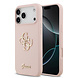 Guess Guess iPhone 17 Pro Max Back cover case - HC Silicone With Big 4G Script - Pink Guess Guess iPhone 17 Pro Max Back cover case - HC Silicone With Big 4G Script - Pink