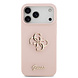 Guess Guess iPhone 17 Pro Max Back cover case - HC Silicone With Big 4G Script - Pink Guess Guess iPhone 17 Pro Max Back cover case - HC Silicone With Big 4G Script - Pink