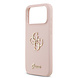 Guess Guess iPhone 17 Pro Max Back cover case - HC Silicone With Big 4G Script - Pink Guess Guess iPhone 17 Pro Max Back cover case - HC Silicone With Big 4G Script - Pink