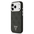 Guess Guess iPhone 17 Pro/iPhone 18 Pro Hartschalenhülle MagSafe 4G PU dreieckiges Logo SL - Schwarz