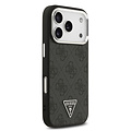 Guess Guess iPhone 17 Pro/iPhone 18 Pro Hartschalenhülle MagSafe 4G PU dreieckiges Logo SL - Schwarz