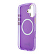 Guess Guess iPhone 17 Back cover case - HC Magsafe IML Shell Script Metal - Purple Guess Guess iPhone 17 Back cover case - HC Magsafe IML Shell Script Metal - Purple
