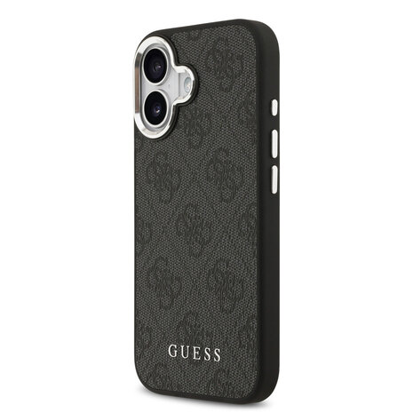 Guess Guess iPhone 17 Back-Cover hul - HC Magsafe 4G PU With Classic Logo - Schwarz Guess Guess iPhone 17 Back-Cover hul - HC Magsafe 4G PU With Classic Logo - Schwarz