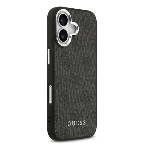 Guess Guess iPhone 17 Back-Cover hul - HC Magsafe 4G PU With Classic Logo - Schwarz Guess Guess iPhone 17 Back-Cover hul - HC Magsafe 4G PU With Classic Logo - Schwarz