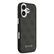 Guess Guess iPhone 17 Back cover case - HC Magsafe 4G PU With Classic Logo - Black Guess Guess iPhone 17 Back cover case - HC Magsafe 4G PU With Classic Logo - Black