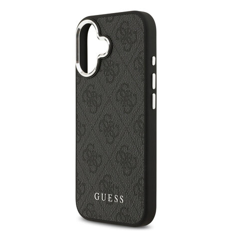 Guess Guess iPhone 17 Back cover case - HC Magsafe 4G PU With Classic Logo - Black Guess Guess iPhone 17 Back cover case - HC Magsafe 4G PU With Classic Logo - Black