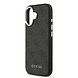 Guess Guess iPhone 17 Back cover case - HC Magsafe 4G PU With Classic Logo - Black Guess Guess iPhone 17 Back cover case - HC Magsafe 4G PU With Classic Logo - Black