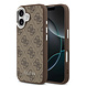 Guess Guess iPhone 17 Back cover case - HC Magsafe 4G PU With Classic Logo - Brown Guess Guess iPhone 17 Back cover case - HC Magsafe 4G PU With Classic Logo - Brown