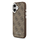 Guess Guess iPhone 17 Back cover coque - HC Magsafe 4G PU With Classic Logo - Marron Guess Guess iPhone 17 Back cover coque - HC Magsafe 4G PU With Classic Logo - Marron