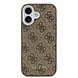 Guess Guess iPhone 17 Back cover case - HC Magsafe 4G PU With Classic Logo - Brown Guess Guess iPhone 17 Back cover case - HC Magsafe 4G PU With Classic Logo - Brown