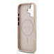 Guess Guess iPhone 17 Back cover coque - HC Magsafe PU With Triangle Logo Pink - Rose Guess Guess iPhone 17 Back cover coque - HC Magsafe PU With Triangle Logo Pink - Rose
