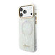 Guess Guess iPhone 17 Pro Max Back cover coque - HC Magsafe IML Shell Script Metal - Blanc Guess Guess iPhone 17 Pro Max Back cover coque - HC Magsafe IML Shell Script Metal - Blanc