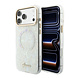 Guess Guess iPhone 17 Pro Max Back cover case - HC Magsafe IML Shell Script Metal - White Guess Guess iPhone 17 Pro Max Back cover case - HC Magsafe IML Shell Script Metal - White